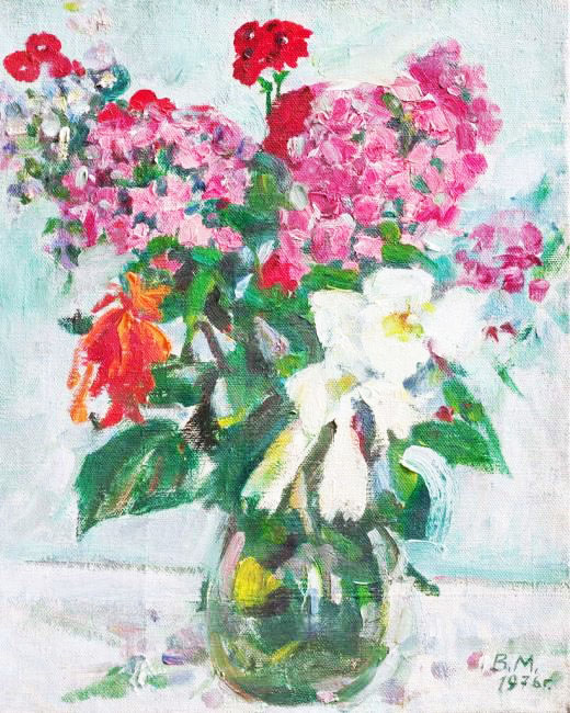 «Букет із флоксами». 1976. Полотно, олія